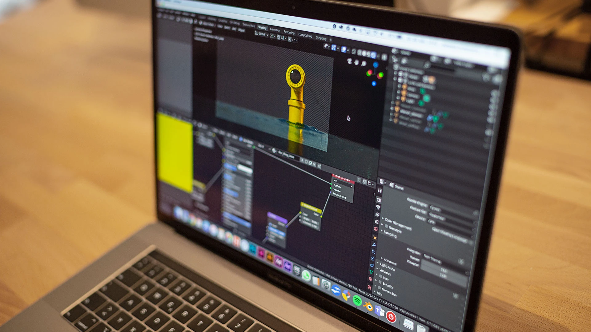 nwb nautilus Praxiswissen im Tiefgang Film making of Einblick auf Macbook