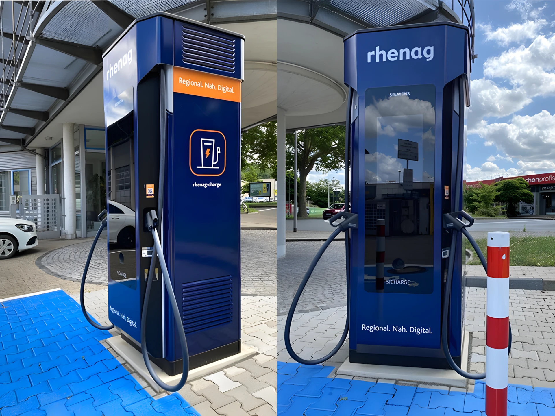 rhenag rhenag-charge Ladesäulen im öffentlichen Raum